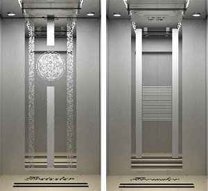 至簡系列乘客電梯定制FL-K2102蝕刻紋